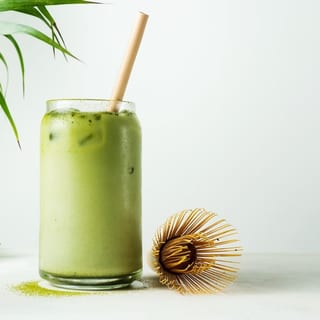 Iced Green Tea Matcha Latte