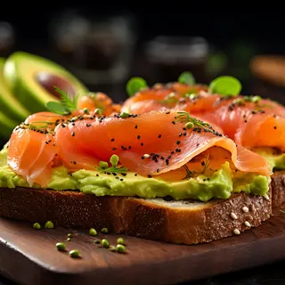 BAGEL AVOCADO TOAST