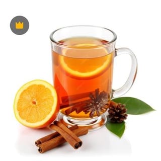 HOT CINNAMON ORANGE SPICE TEA